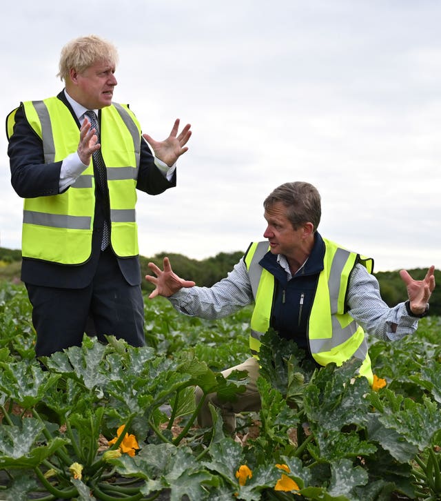 Boris Johnson visit to Cornwall