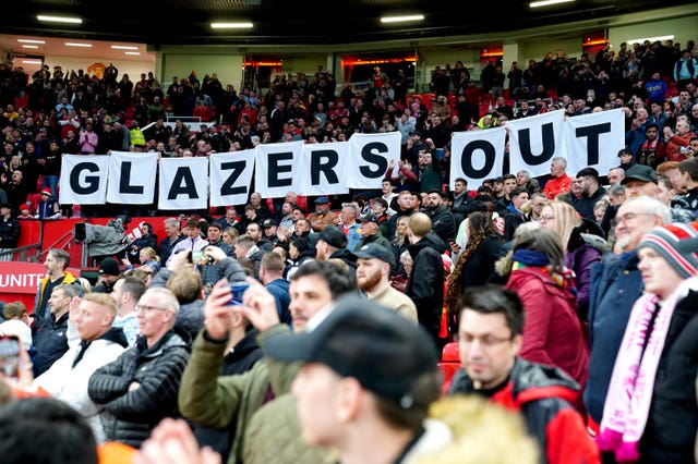 Manchester United fans have stepped up protests against the Glazer family