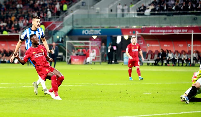 Keita scores Liverpool's first goal against Monterrey