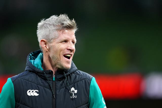 Ireland interim head coach Simon Easterby