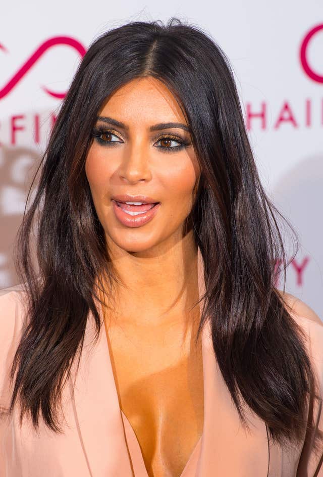 Kim Kardashian West (Dominic Lipinski/PA)