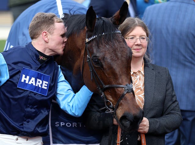 Tom Cannon and Edwardstone after Cheltenham Festival victory 
