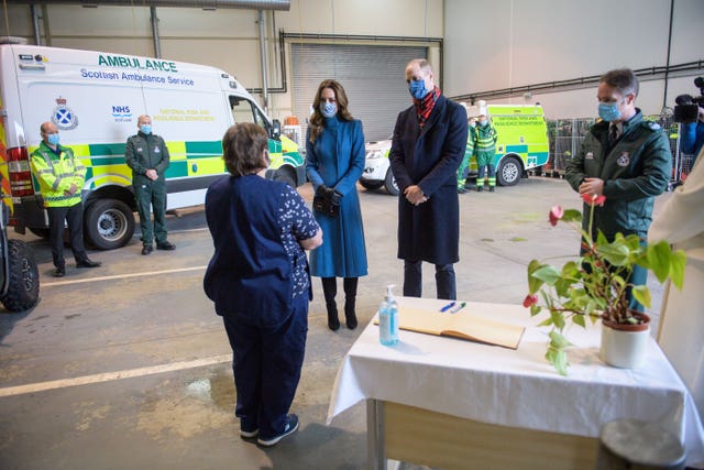 Duke and Duchess of Cambridge royal train tour