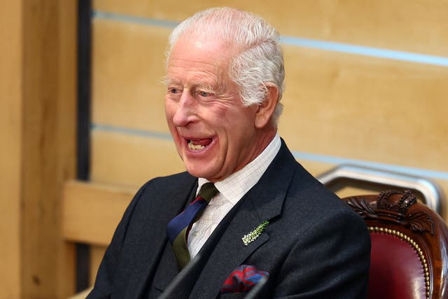 Royal visit to Scottish Parliament