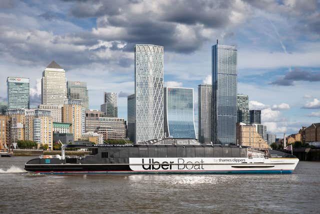 Uber teams with Thames Clippers to launch Uber Boat