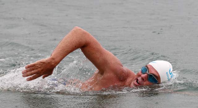 Lewis Pugh, who swam the length of the English Channel last year, will be training in the Outer Hebrides (Gareth Fuller/PA)