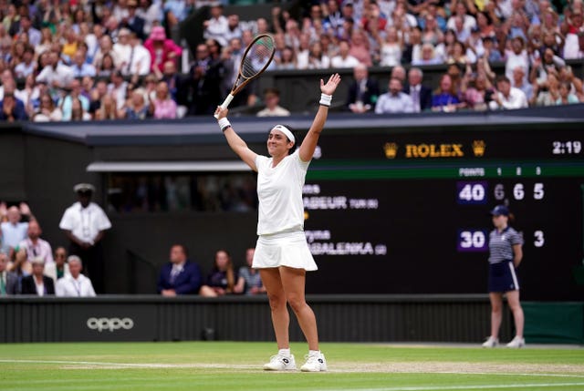 Ons Jabeur is into another final at Wimbledon