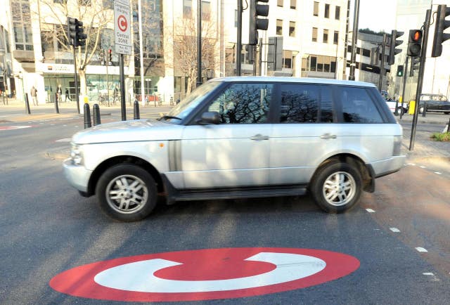 Congestion charge to rise for gas-guzzlers
