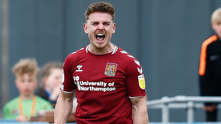 Sam Hoskins was influential for Northampton (Will Matthews/PA)