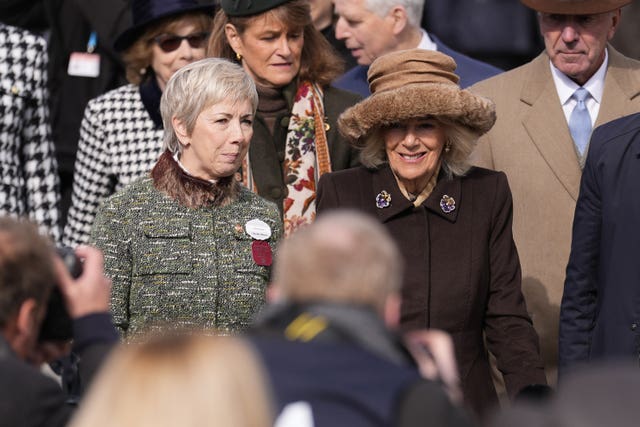 The Queen at the Cheltenham Festival 2025