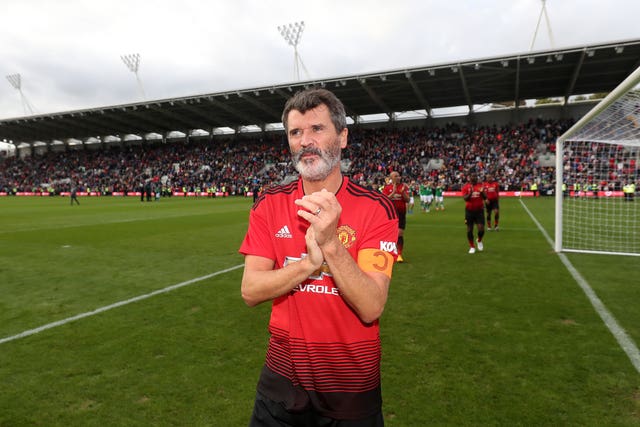 Roy Keane has played for Manchester United in a charity match but has not formally represented the club since his exit 