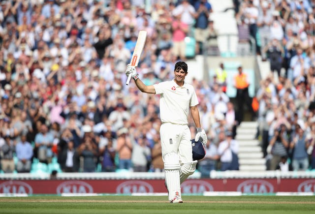 Alastair Cook ended his Test career with a century at the Oval