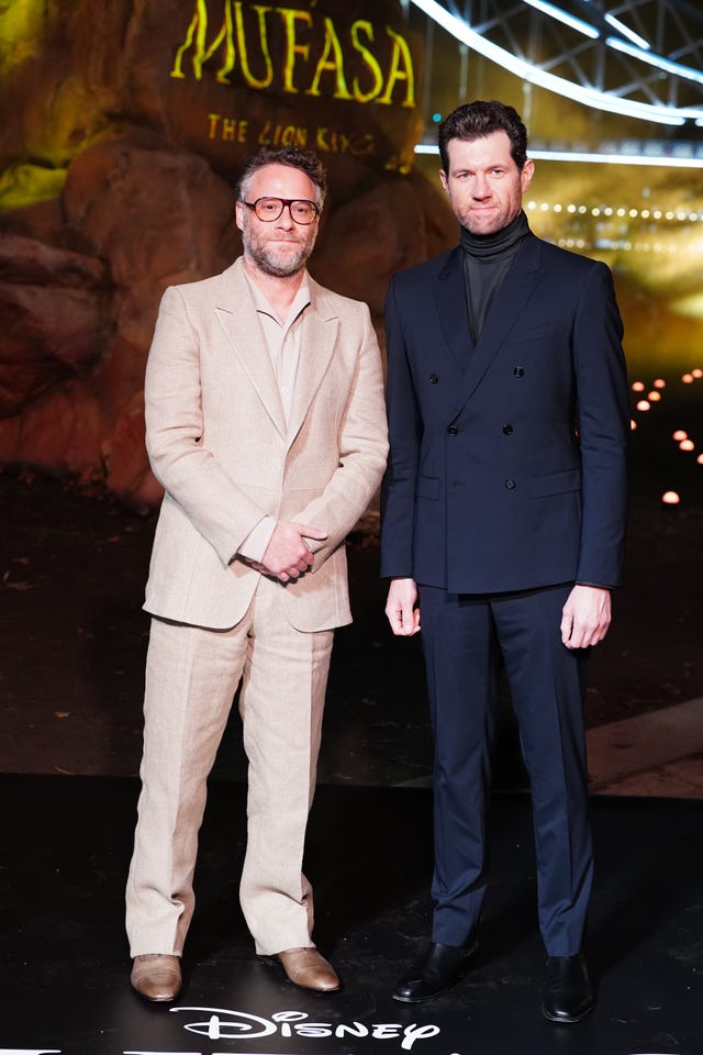 Seth Rogen and Billy Eichner