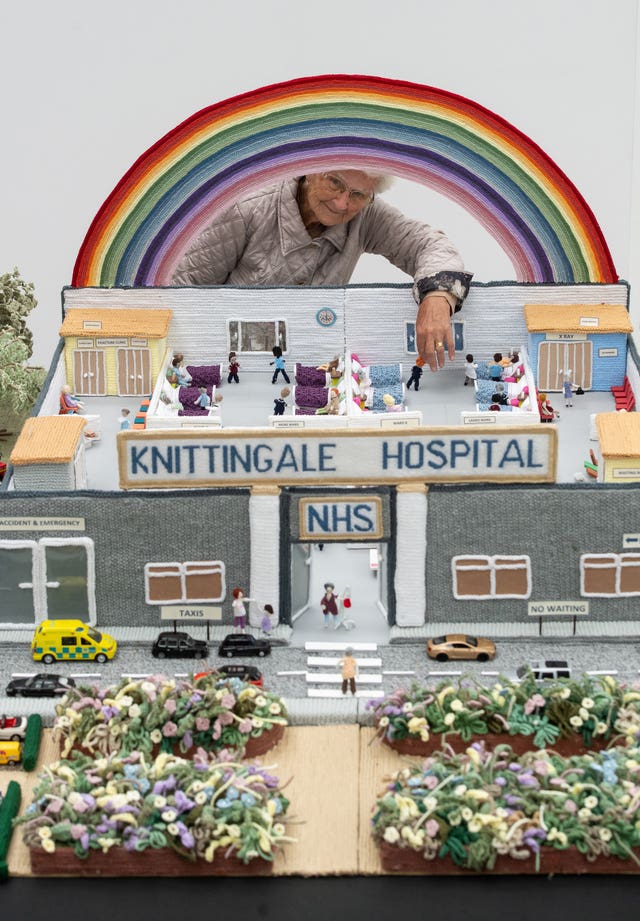 Woollen model Nightingale hospital