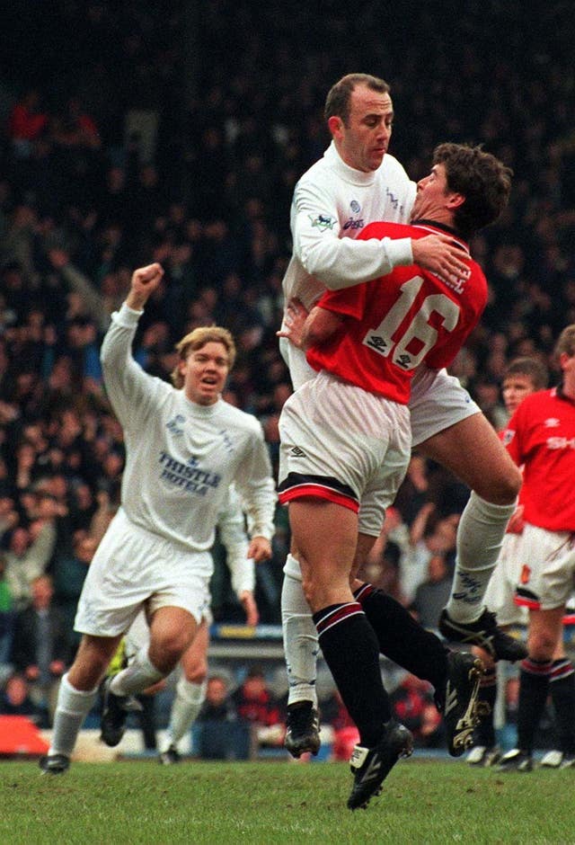 LEEDS V MANCHESTER UNITED 1995