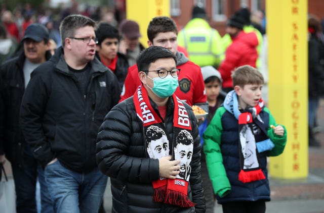 There are no plans in place to play the return leg at Old Trafford behind closed doors 