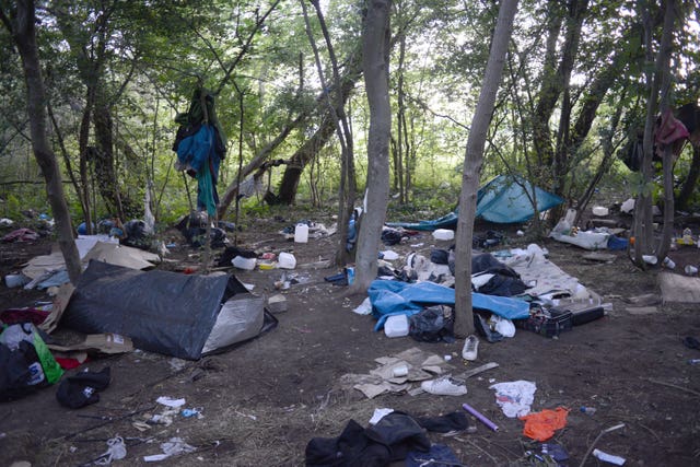 Migrants in Calais