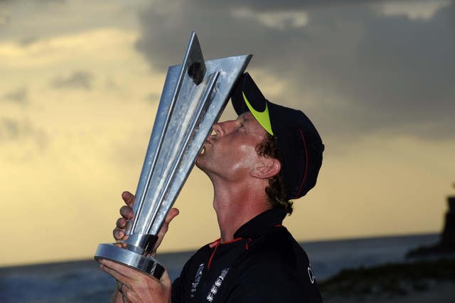 Paul Collingwood led England to victory at the 2010 T20 World Cup (Rebecca Naden/PA)