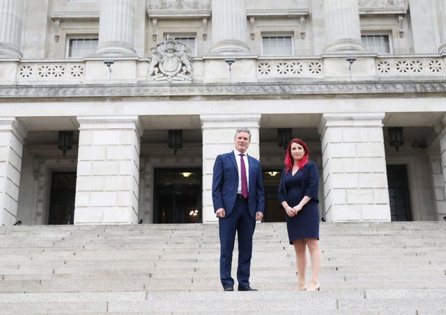 Keir Starmer visit to Belfast