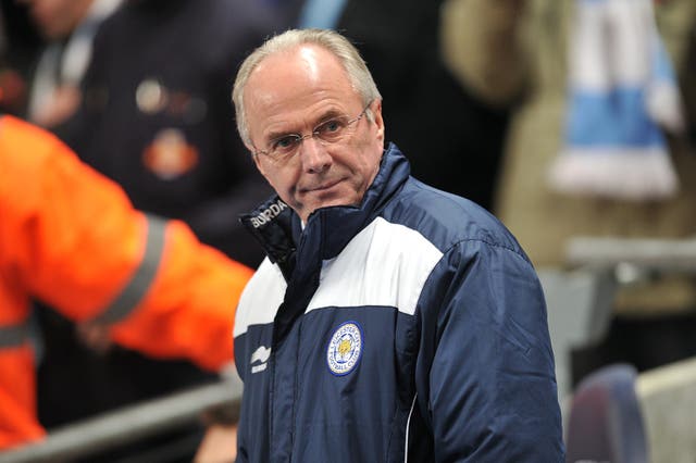 Eriksson's most recent job in England saw him manage Leicester between 2010 and 2011. 