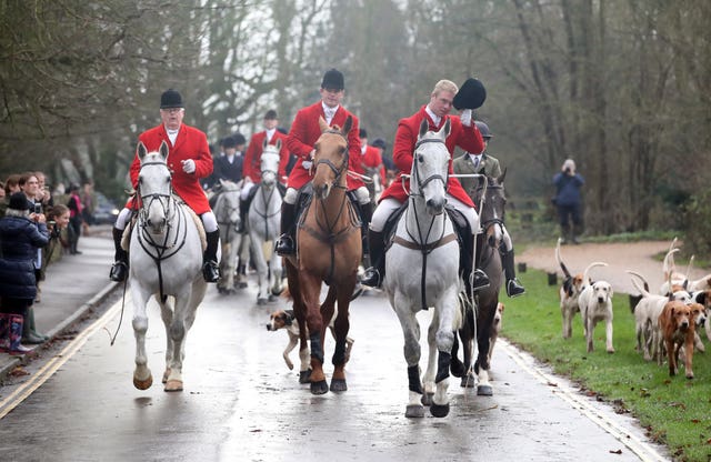 Boxing Day hunt