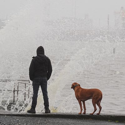 First of two storms brings heavy rain to Ireland