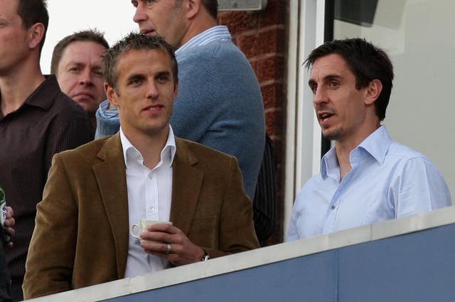 Phil Neville and Gary Neville played together for Manchester United and England