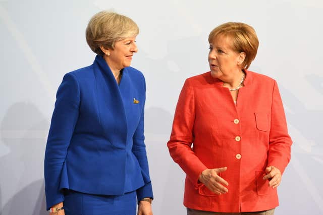Theresa May will meet German chancellor Angela Merkel