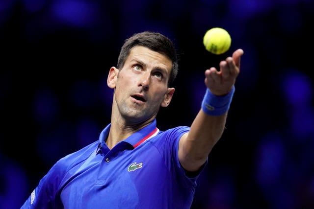 Novak Djokovic file photo