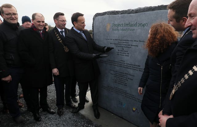 Taoiseach Leo Varadkar opens Rose Fitzgerald Kennedy Bridge