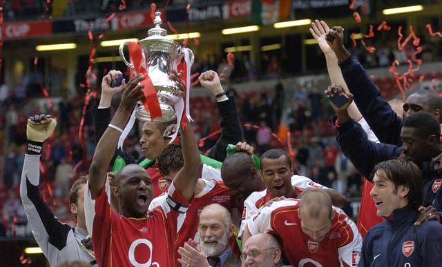 Patrick Vieira won the FA Cup with both Arsenal and Manchester City