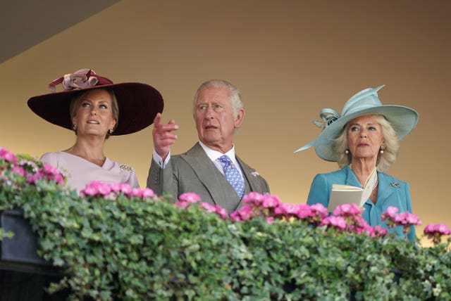 The Countess of Wessex, the Prince of Wales and the Duchess of Cornwall were flying the flag for the Royal family