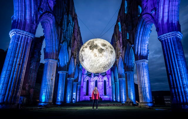 ‘Museum of the Moon’ at Rievaulx Abbey