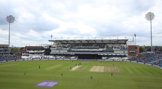 The new stand at Headingley opened to spectators for the first time