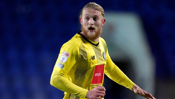 Luke Armstrong scored twice for Harrogate (Nick Potts/PA)