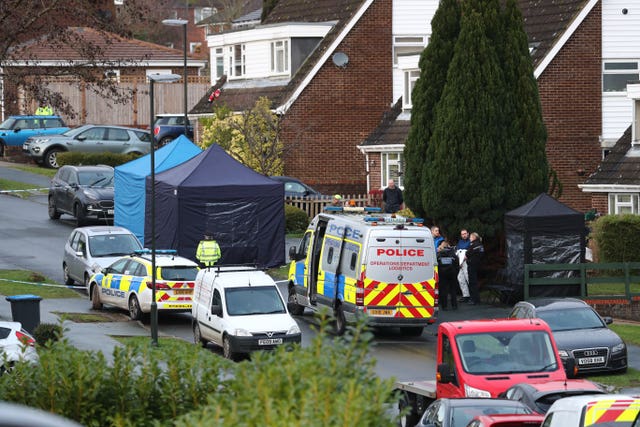 Police incident in Crawley Down