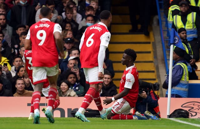 Sunday's win at Chelsea was another game where Arsenal showed a new-found level of maturity, according to Arteta.