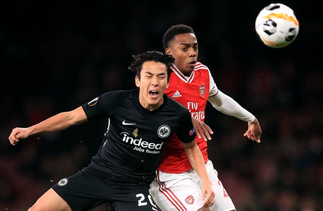 Arsenal v Eintracht Frankfurt – UEFA Europa League – Group F – Emirates Stadium