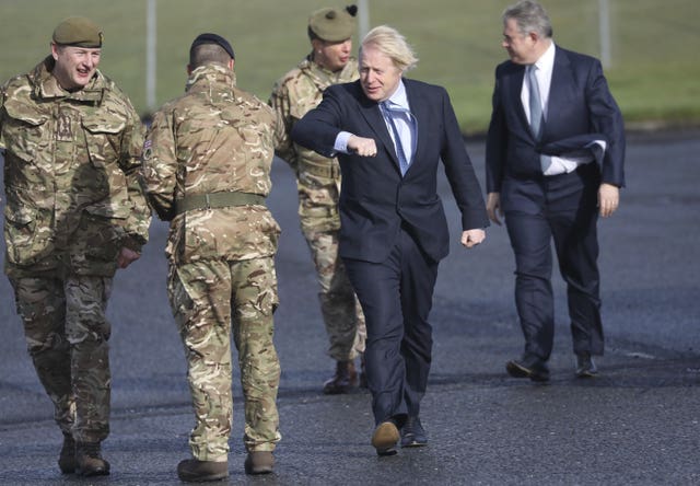 Boris Johnson visits Northern Ireland