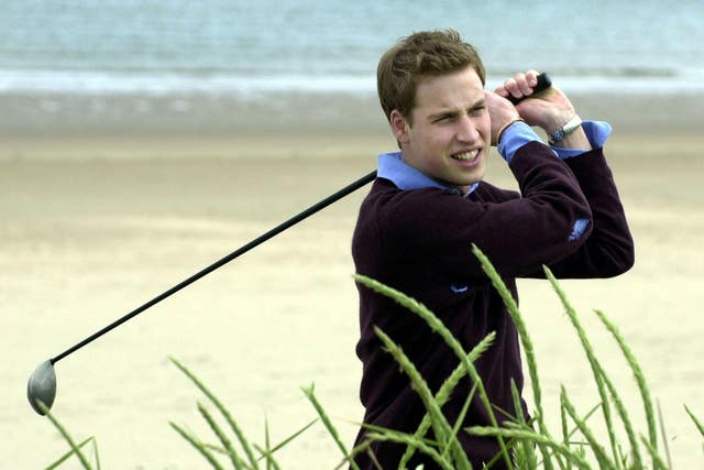 Prince William Relaxing at University