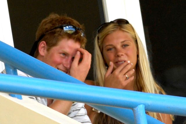 Harry and Chelsy Davy