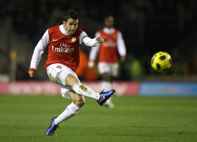 Fabregas was unable to challenge for the Premier League with Arsenal