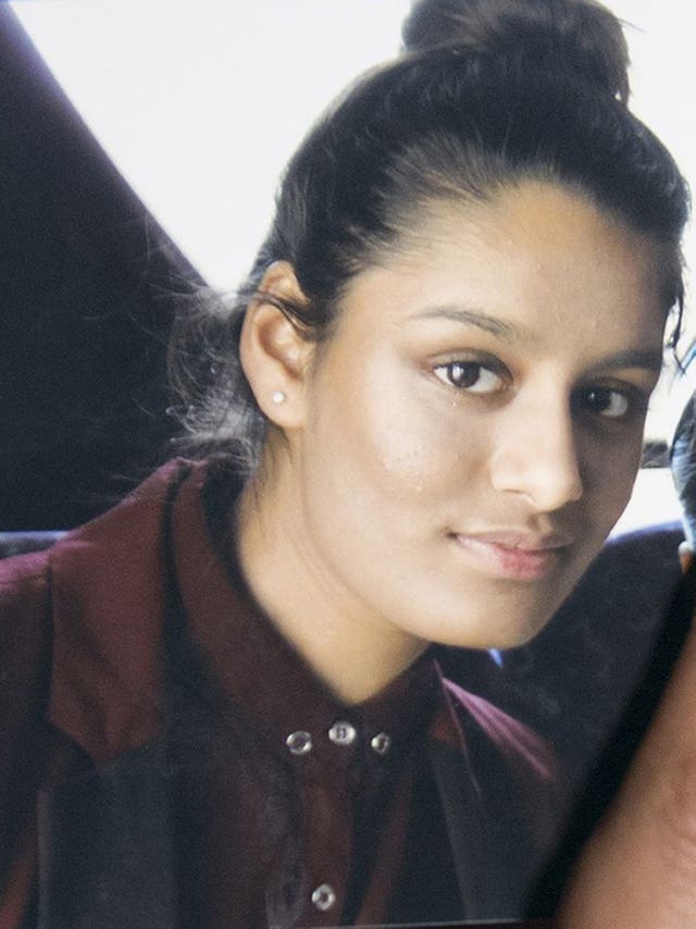 ShamimaShamima Begum said she would like to fight accusations against her in a court (PA)Begum court appeal