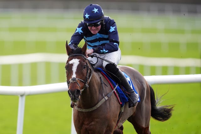 Ney and Kieren Buckley on their way to victory at Punchestown