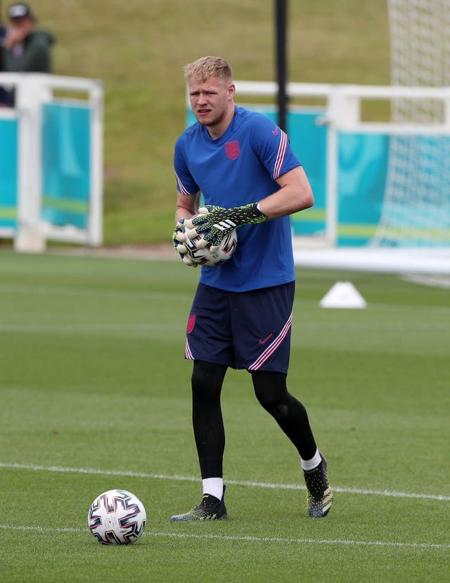 Aaron Ramsdale was part of the England squad at Euro 2020 