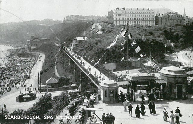 The Spa Entrance in South Cliff Gardens