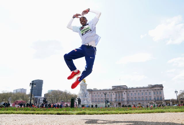 Sir Mo Farah ahead of his final London Marathon