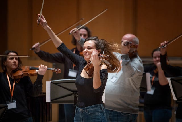 Violinist Nicola Benedetti 