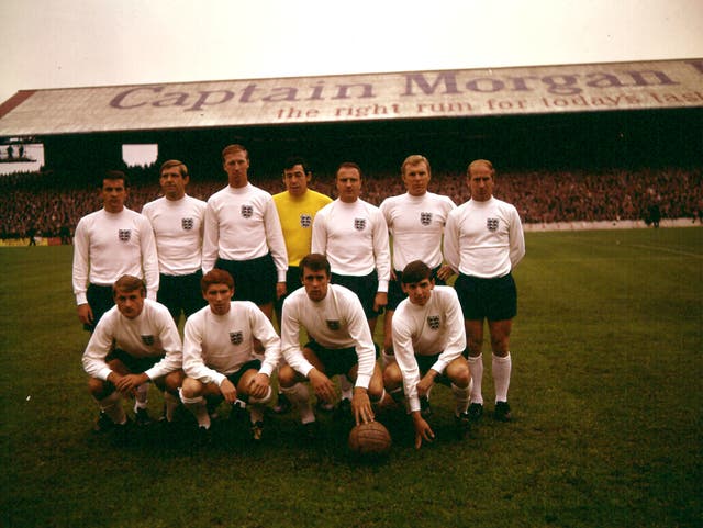 Hunt made34 appearances for England, including against Wales in 1968