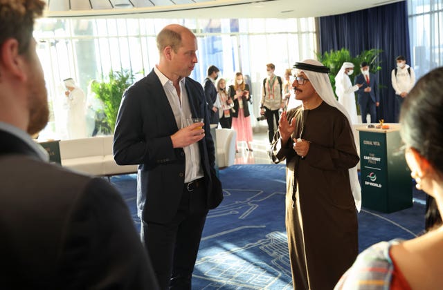 Duke of Cambridge visits UAE